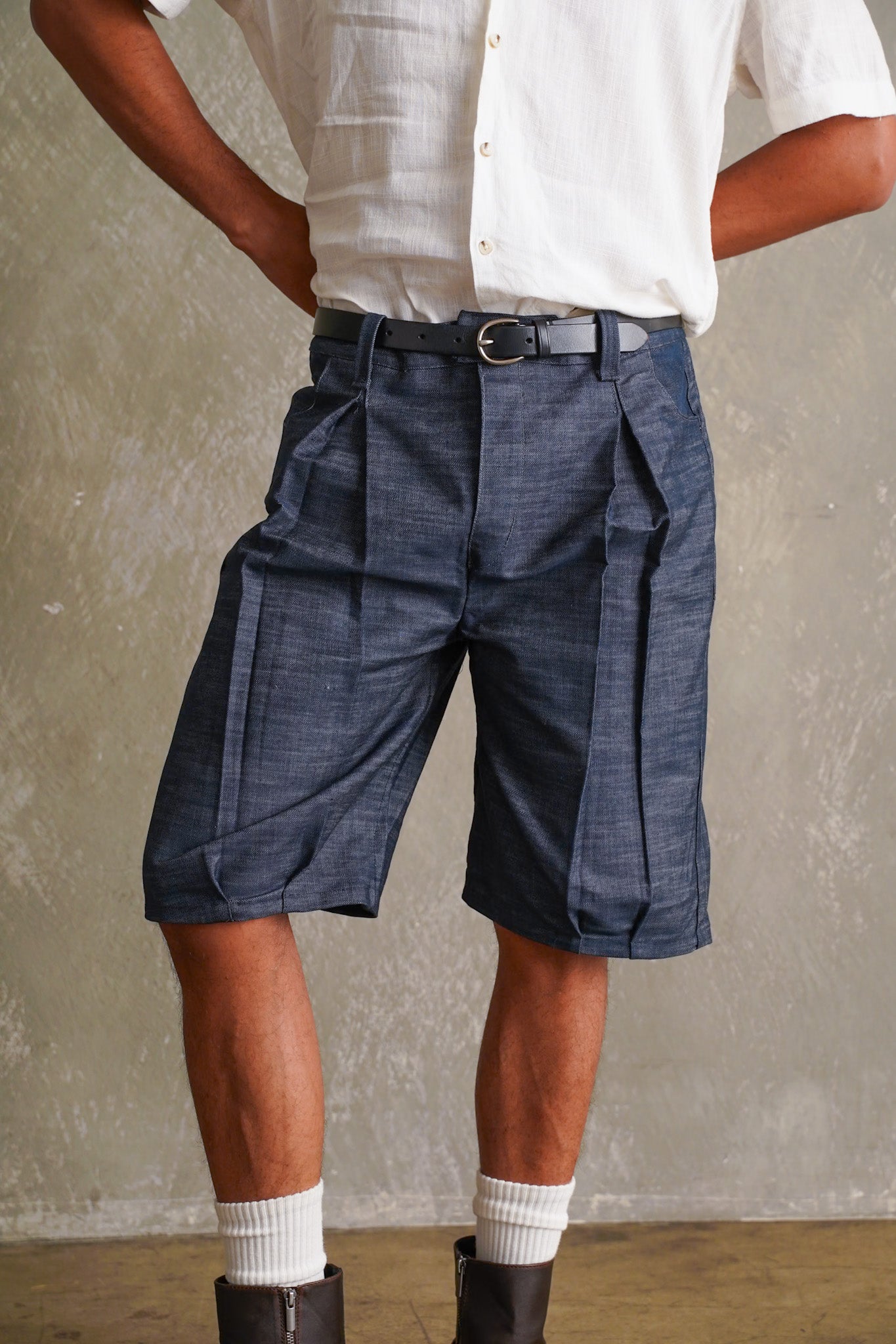Low Waist Denim Shorts