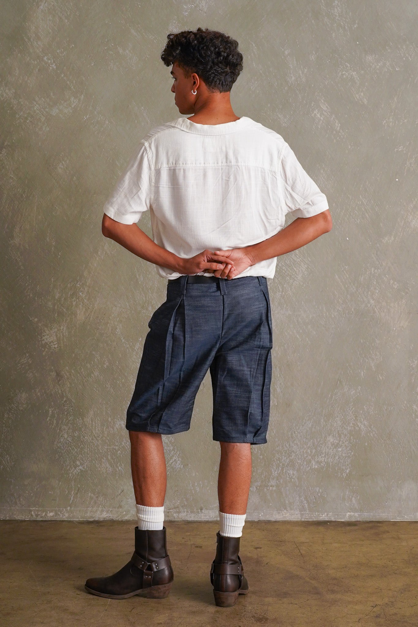 Low Waist Denim Shorts